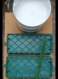 Gabbie in pvc per spugne più ciotole per fiori