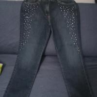 jeans con i brillantini 