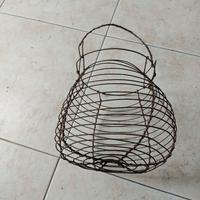 cestino porta uova in ferro 