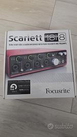 Focusrite Scarlett 18i8 (1st Gen) - Scheda Audio