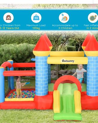 Gonfiabile per giochi all'aperto o al chiuso