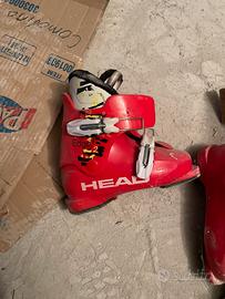 Scarponi sci head bambino