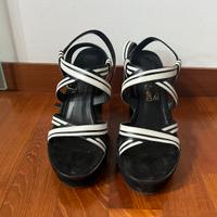 Sandali con plateau Ferragamo tg. 41