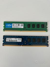 Ram DDR3 2x4GB 1600MHz