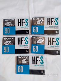 lotto audio cassette Sony HFS vintage 