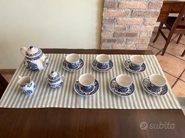set da  té inglese in porcellana