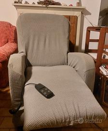 poltrona reclinabile elettrica