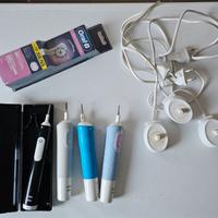 Spazzolini elettrici Oral B con 9 testine