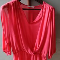 Camicia color corallo