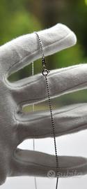 catenina in Argento 925 rodiato 