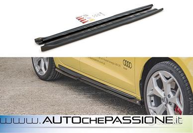 Coppia splitter minigonne per Audi A1 S Line GB 20