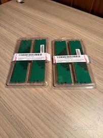 Set 4 banchi di ram DDR