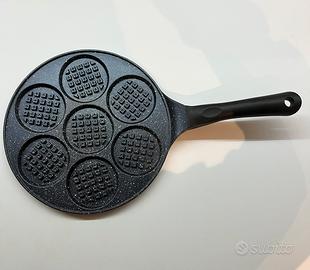 Padella Tognani per waffle adatta all’induzione.
