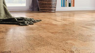 Pavimento flotttante in sughero stock 10mq