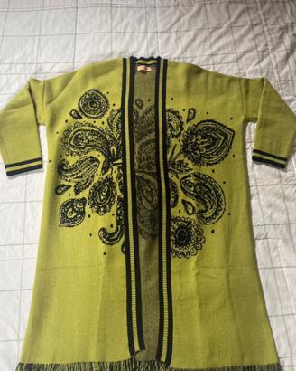 Cardigan verde mela