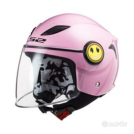 CASCO JET BIMBA LS2 FUNNY PINK
