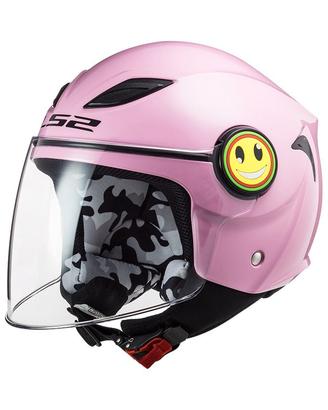 CASCO JET BIMBA LS2 FUNNY PINK
