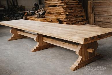 Tavolo in Noce Nazionale massello – 5 metri