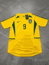 Maglia Brasile "Ronaldo 9" - Modello 2002
