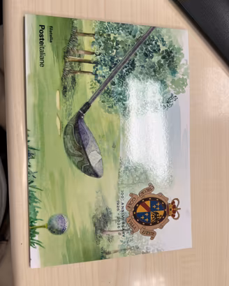 Filatelia Centenario circolo Golf d’Este