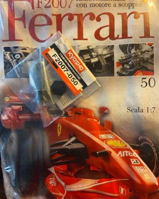 Ferrari F2007 DeAgostini busta montaggio n.50