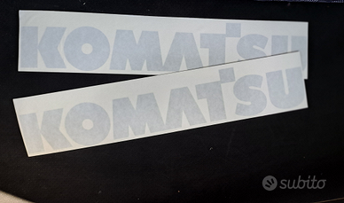 Adesivo Komatsu