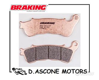 COPPIA PASTIGLIE SINTERIZZATE BRAKING