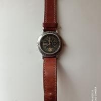 Orologio da polso con cinturino in cuoio