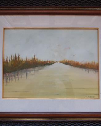 Quadro Casagrande Fiume che scorre
