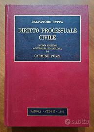 Diritto Processuale Civile - S. Satta - CEDAM 1987