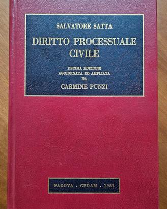 Diritto Processuale Civile - S. Satta - CEDAM 1987