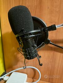 Microfono a consendatore Tonor USB