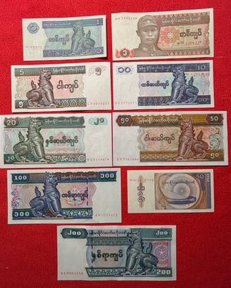 Banconote Myanmar