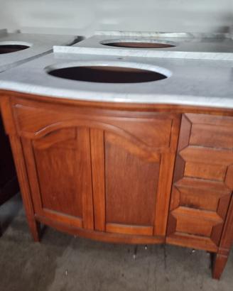 MOBILE + PIANA MARMO CARRARA 96X58XH82