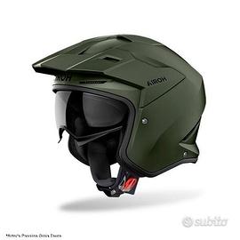 AIROH Casco Jet Kombakt - Color - Military