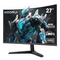 Monitor Gaming LED 27 Pollici, Curvo(QHD)2560x1440