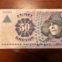 Danimarca 50 Kroner banconota