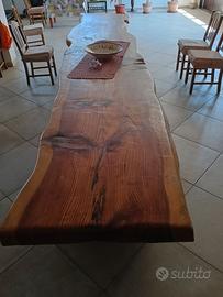Tavolo legno massiccio
