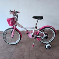 bicicletta bambina raggio 16  3/7 anni