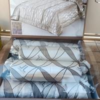 Trapuntino Matrimoniale Lancetti con due cuscini 