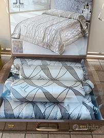 Trapuntino Matrimoniale Lancetti con due cuscini 