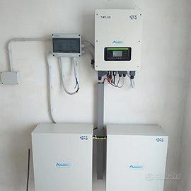 Fotovoltaico 10kw impianto 6kw kit accumulo litio