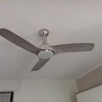 ventilatore da soffitto con telecomando (3 pezzi)