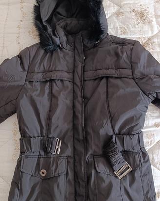 cappotto piumino invernale nero donna