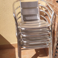 Sedie in alluminio per esterno