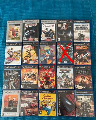 Lotto giochi Playstation 2 (PS2)