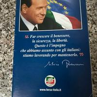 Opuscolo Berlusconi collezione elezioni
