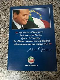 Opuscolo Berlusconi collezione elezioni