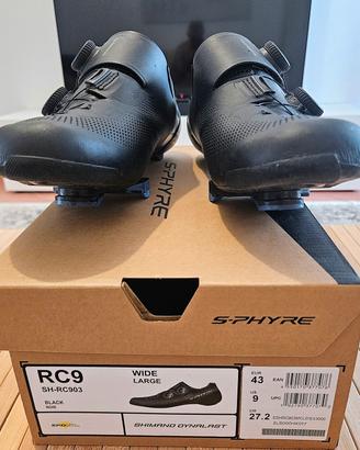 Scarpe Shimano S-Phyre RC903 Wide n. 43 nere
