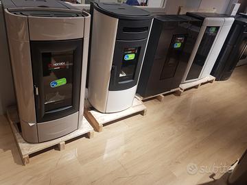 Stufa legna nordica extraflame pellet idro fiera %